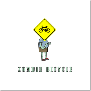 Zombie Bicycle Posters and Art